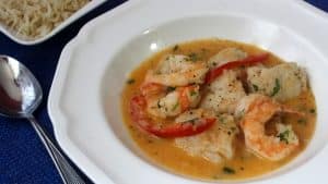 Bahian Fish and Shrimp Moqueca