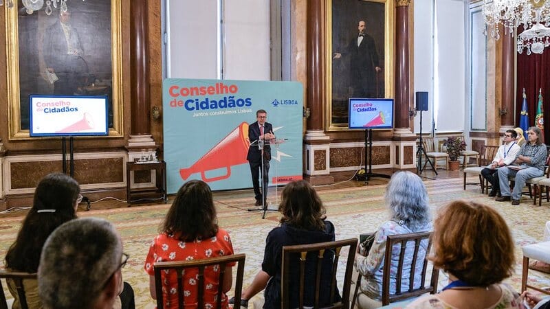 The first edition of the Citizens' Council was held on a weekend in May last year.Manuel Rodrigues Levita/Câmara Municipal de Lisboa