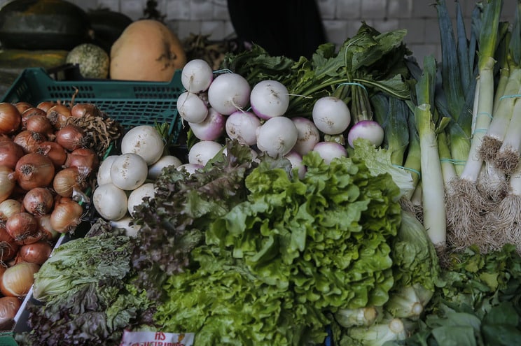 INE destaca aumento de 18,5% dos preços dos produtos alimentares não transformados Foto: Artur Machado / Global Imagens