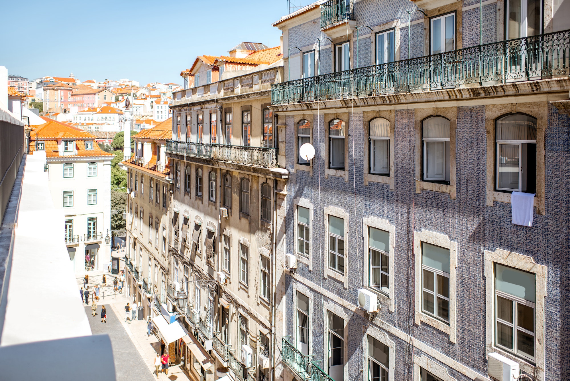 Lisbon city in Portugal