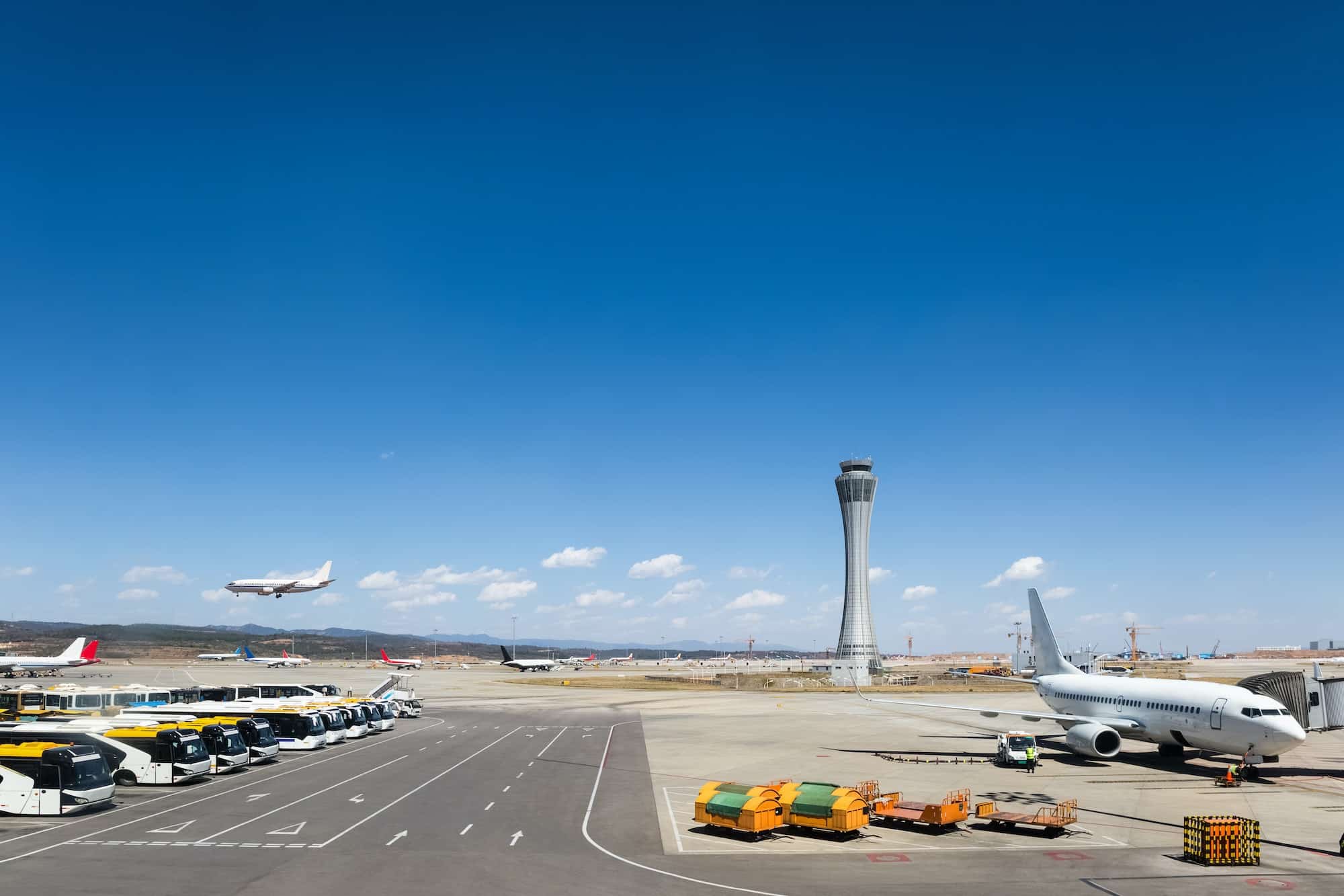 airport scene