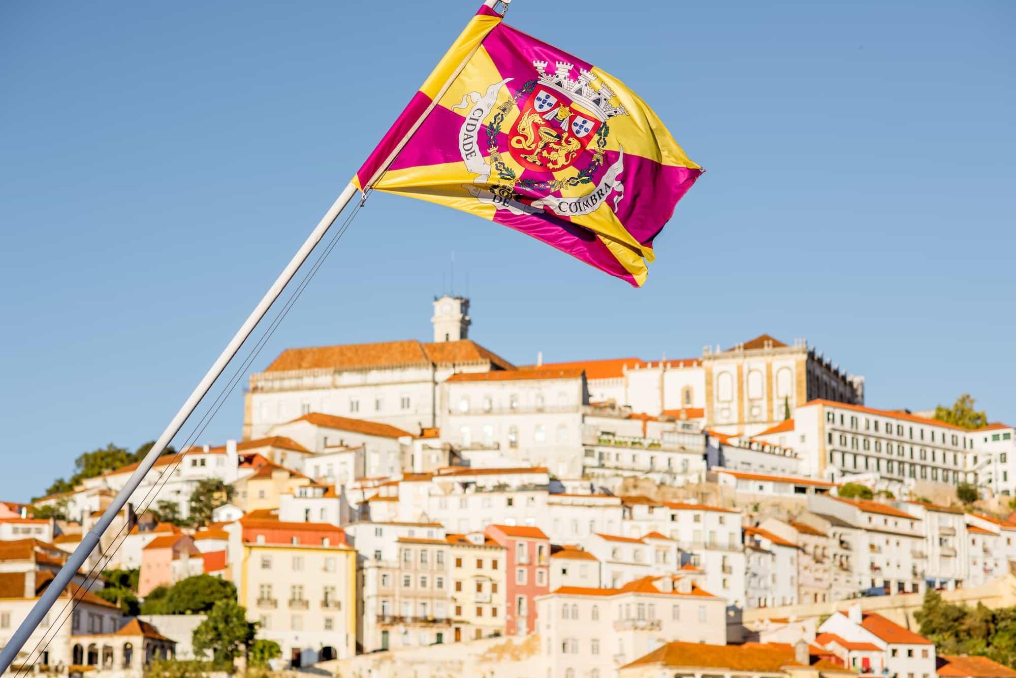 Coimbra city in Portugal