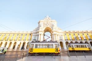 Lisbon city in Portugal