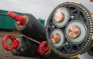 Part of an undersea cable (Stefan Sauer/Getty Images)