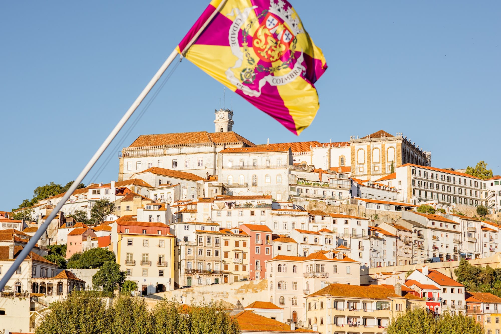 Coimbra city in Portugal