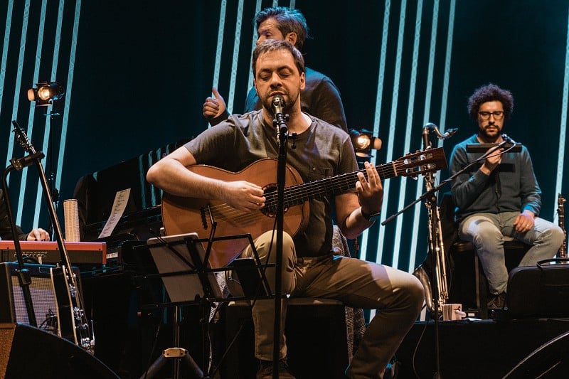 António Zambujo and D.A.M.A. at the IPO do Porto gala, with proceeds going entirely to research