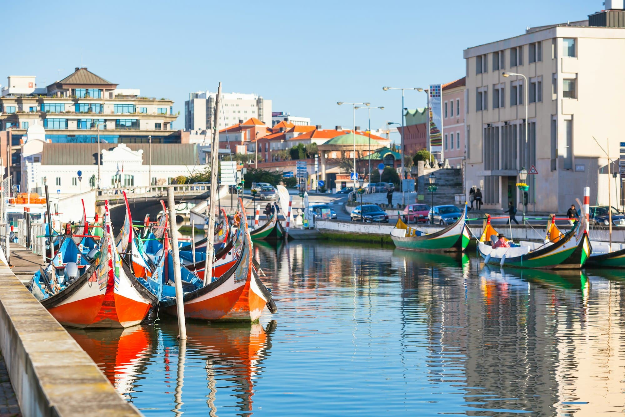 Aveiro, Portugal view