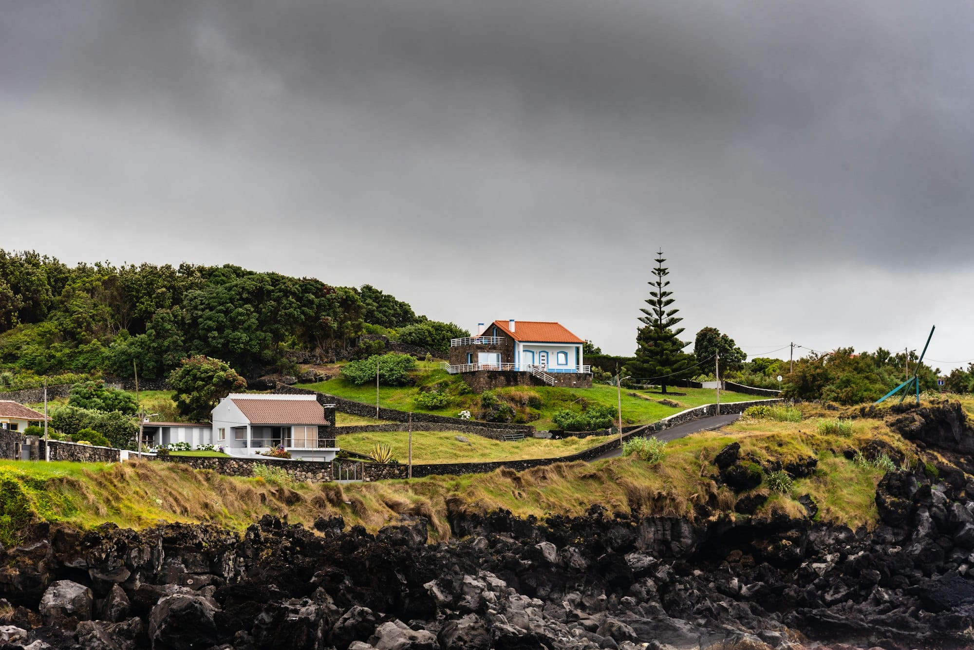 Traditional rural landscape in Terceira Island, Azores, Portugal