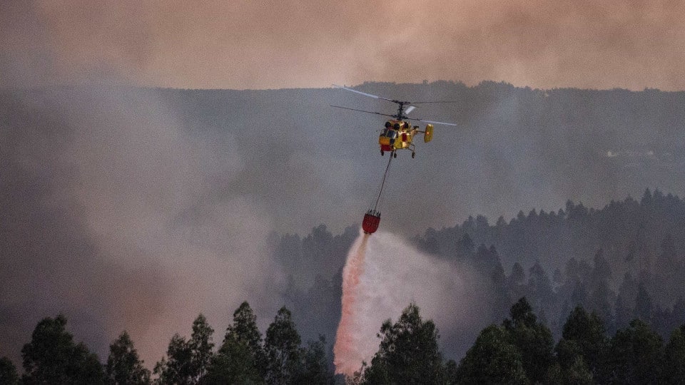 Firefighting in Montesinho continues. In Vimioso it is under control