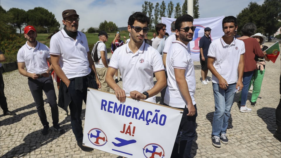 "Great march for remigration" in Lisbon only gathered about 30 nationalists