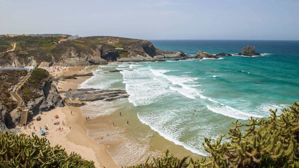 Bathing at Zambujeira do Mar beach is allowed again