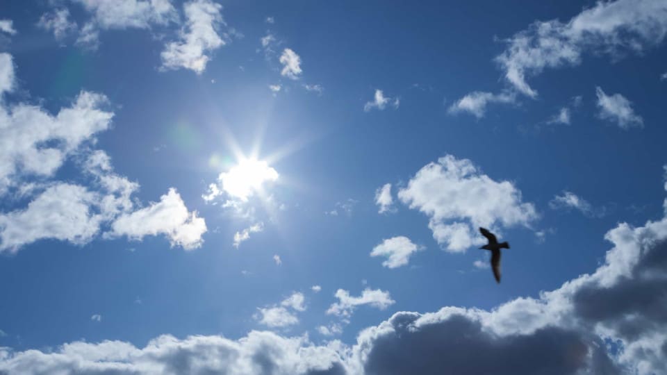 Thursday marked by clouds in the sky and some regions with temperatures above 30ºC