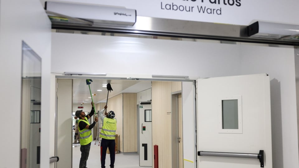 The second block of the new maternity ward in Santa Maria reopens on Monday