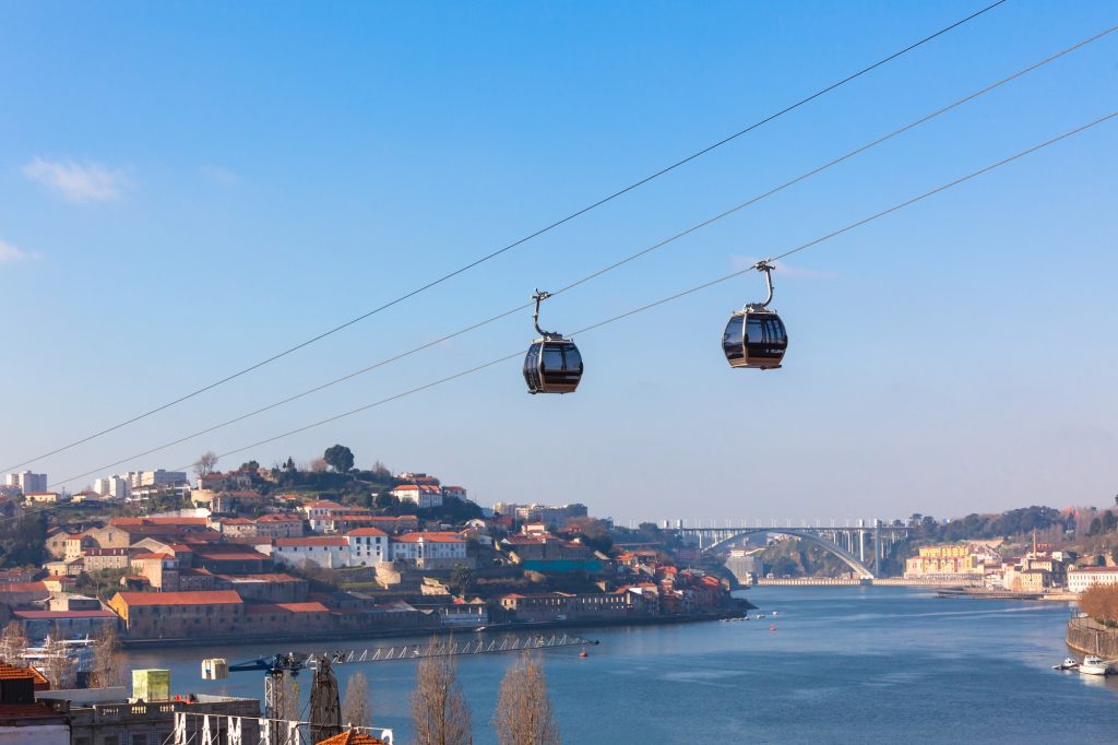 Cable Car in Porto, Portugal